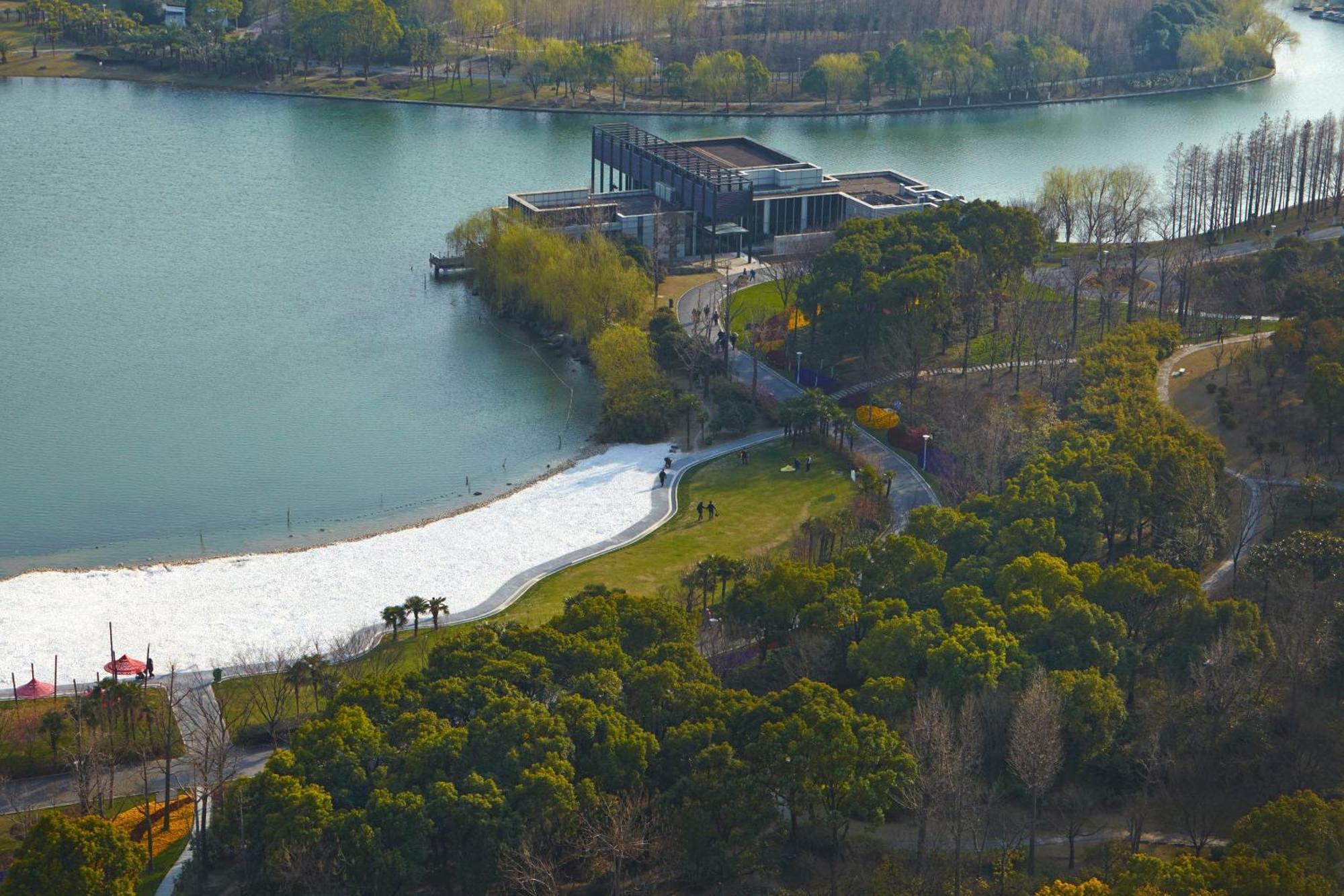 Shanghai Marriott Hotel Parkview Extérieur photo